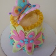 Butterfly Baby Cake